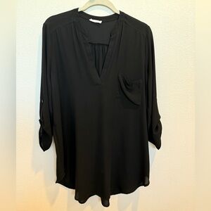 Lush Black tunic XL
